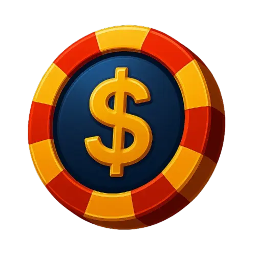 Pelimerkki, jossa dollari