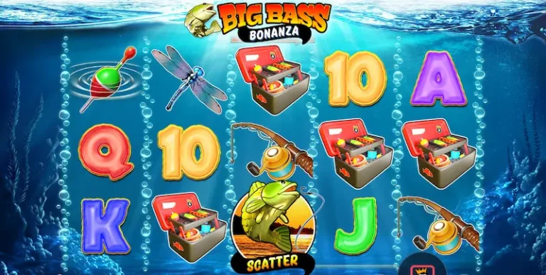 Big Bass Bonanza kolikkopeli