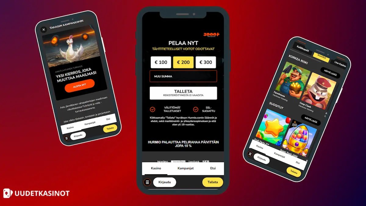 Hurmio Casino arvostelu