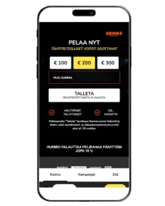 Hurmio Casino peliaula mobiilissa