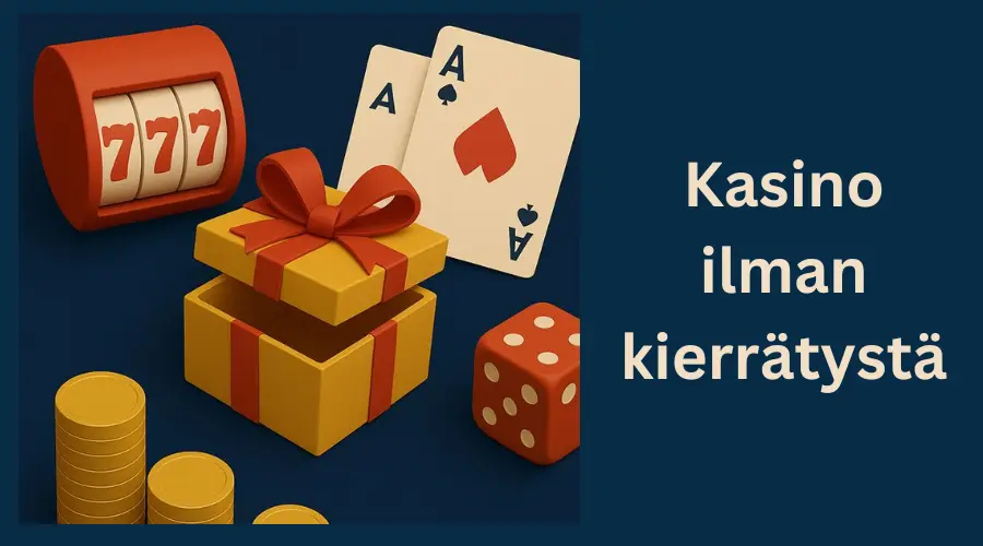 Kasino ilman kierrätystä sivun artikkelikuva