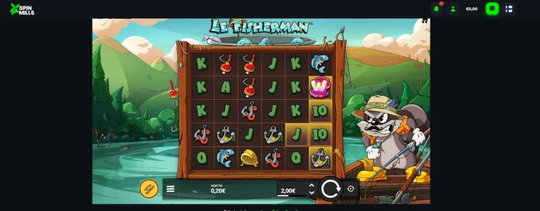 Le fisherman kolikkopeli