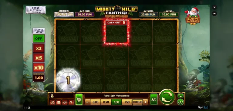 Mighty Wild Panther -kolikkopeli