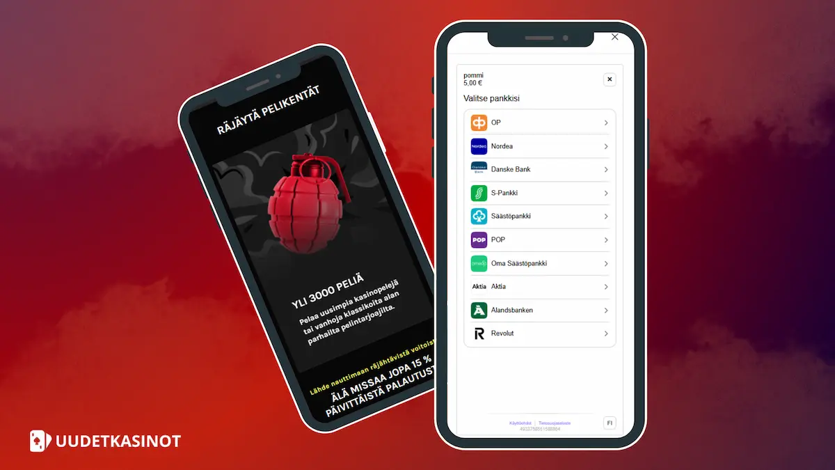 Pommi Casino ilman rekisteröitymistä arvostelu
