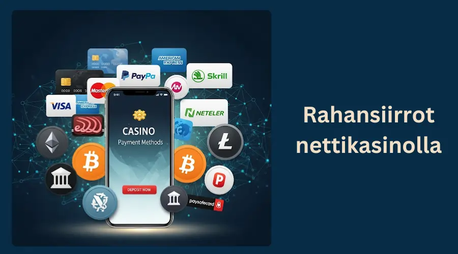 Rahansiirrot suomalaisilla kasinoilla