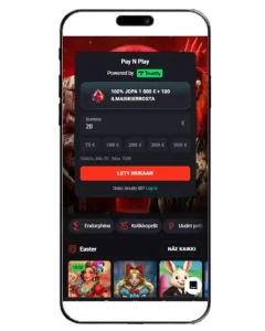 Rooster Bet Casinon peliaula mobiilissa