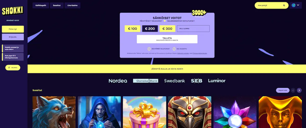 Shokki Casino peliaula