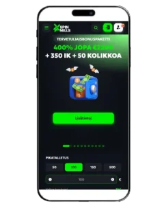 SpinsMills Casino peliaula mobiilissa