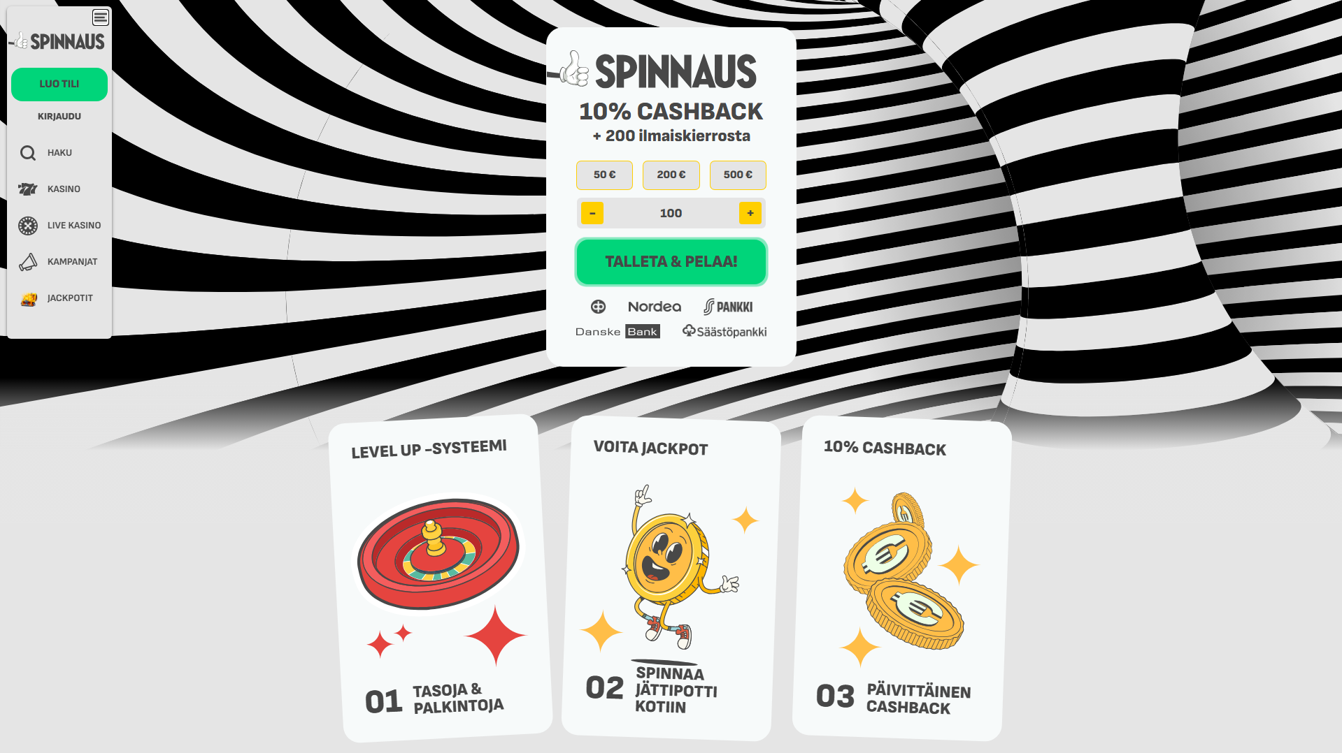 spinnaus casino battle