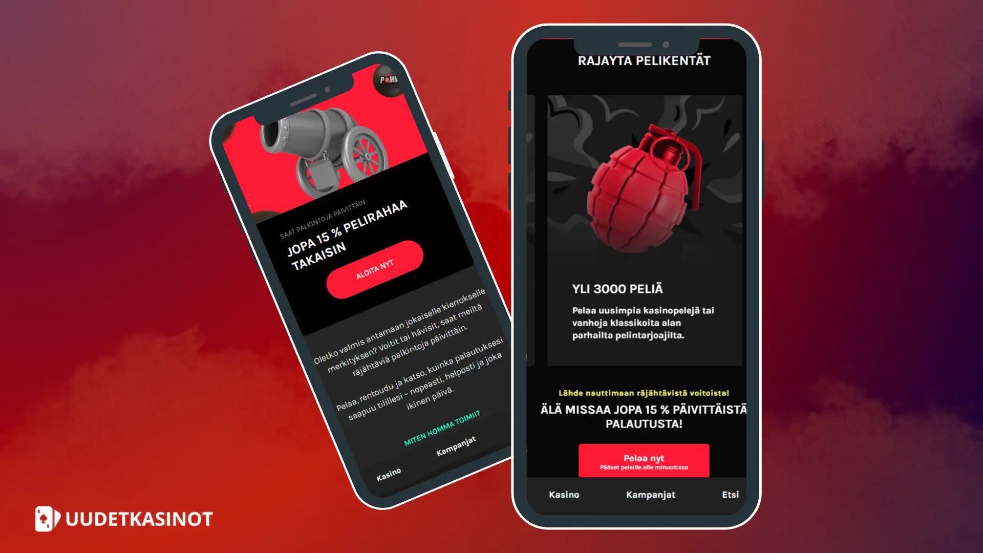 Pommi Casino suomalaiset pelaajat