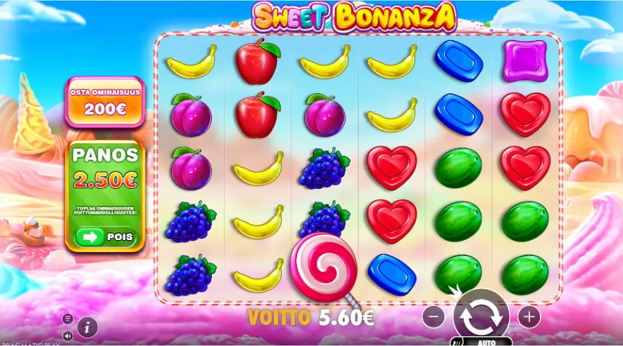 Sweet Bonanza kolikkopeli