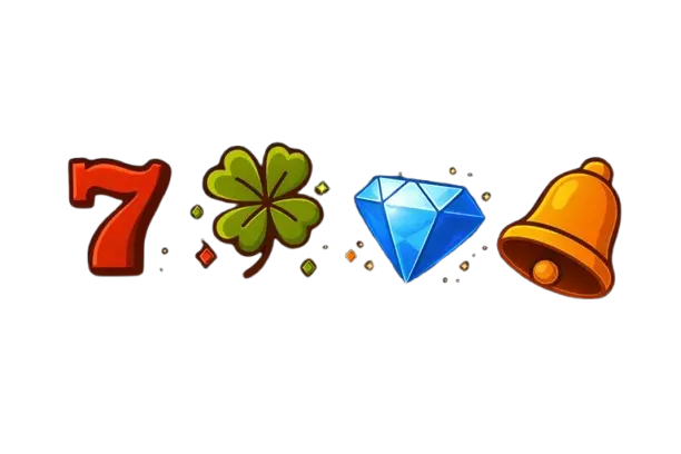 Punainen seiska, neliapila, sininen timantti ja kultainen kello