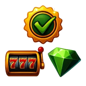 Luotettava kasinopeli ja voittosymbolit